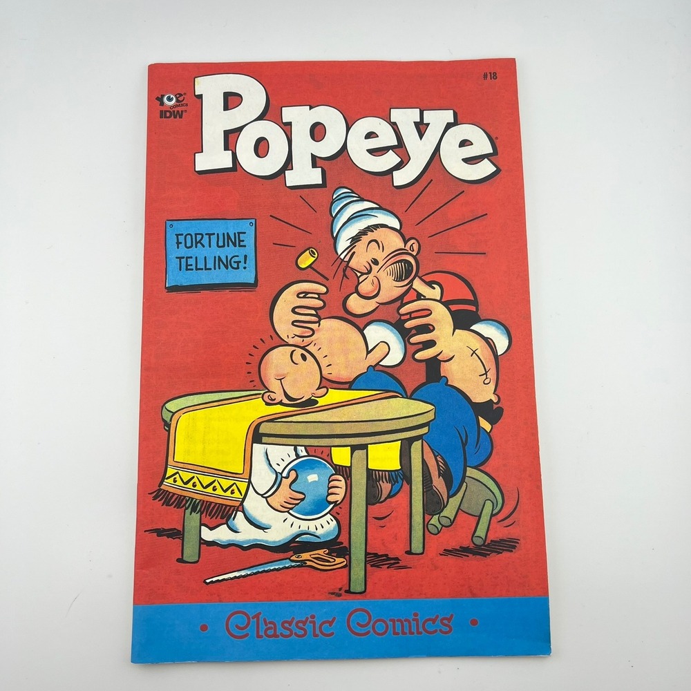 Popeye Classic Comics #18 IDW 2013 Fortune Telling Vintage Style